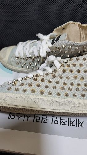 GIENCHI 캔버스 하이탑 스니커즈 이미지