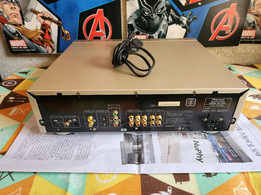 부품용 파이오니아 DVD 플레이어 (도란스 없어서 부품) 이미지