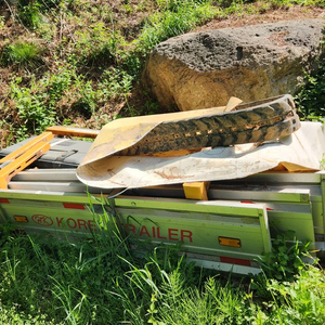 추레라 츄레라 트레일러 트레일르 샷시 안전대 옆가드 공구통 가드 옆밤바 이미지