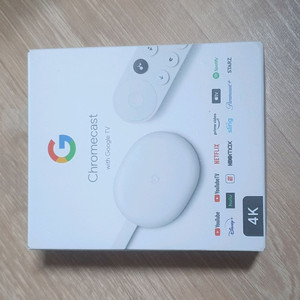 4k,크롬캐스트4세대 새상품입니다 이미지