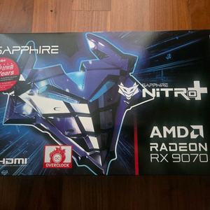 9070xt 니트로 미개봉+붉은사막리딤코드 이미지
