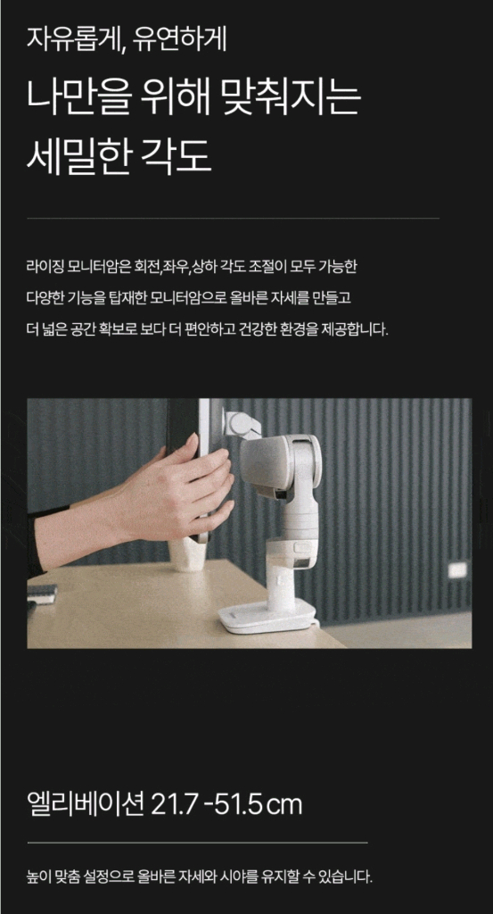 펠로우즈 라이징 듀얼 슬라이더 모니터암 거치대 이미지