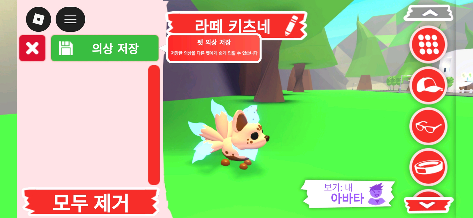 입양하세요 펫 네온 라떼 키츠네 판매합니다 이미지