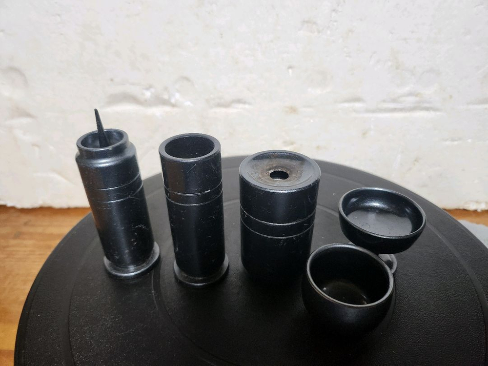 동재품 촛대 잔,잔대 5점 이미지