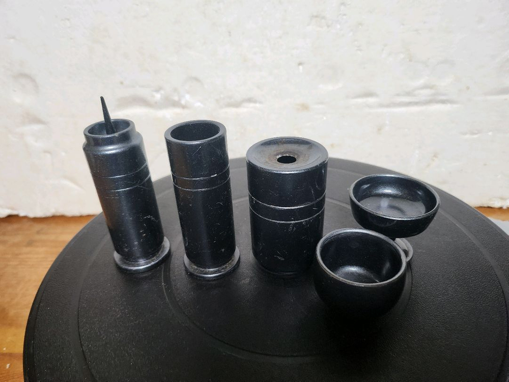동재품 촛대 잔,잔대 5점 이미지