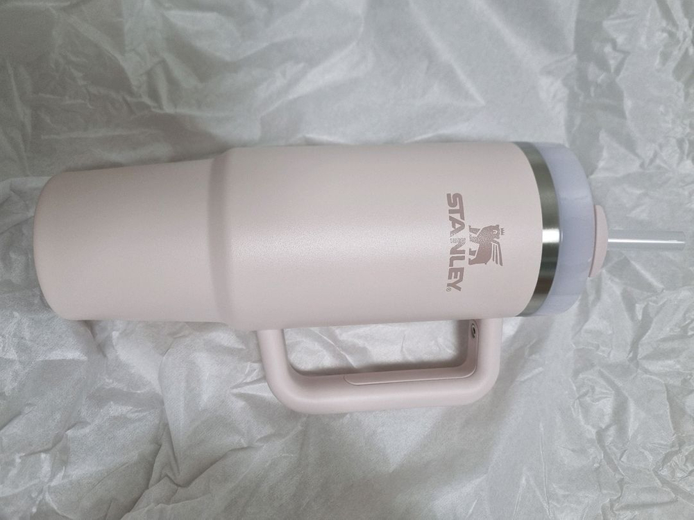 스탠리 퀜처 H2.0 텀블러 887ml 로즈쿼츠 새상품 이미지