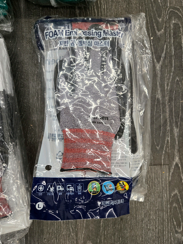 반코팅 그립 장갑 L사이즈 100켤레 이미지