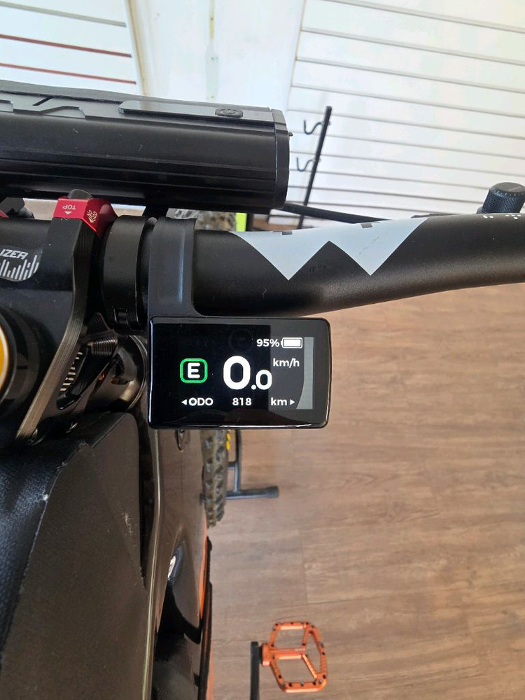 카본 전기 풀샥팻바이크 이미지