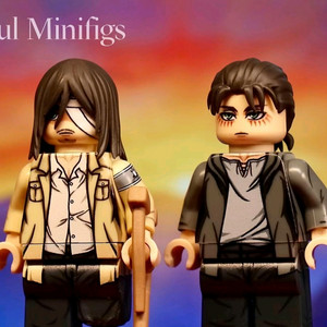 (구매) 컬러풀 에렌 예거 커스텀 레고 구매합니다. 이미지