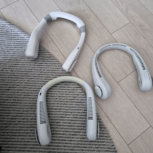 넥 휴대 추전 선풍기 이미지