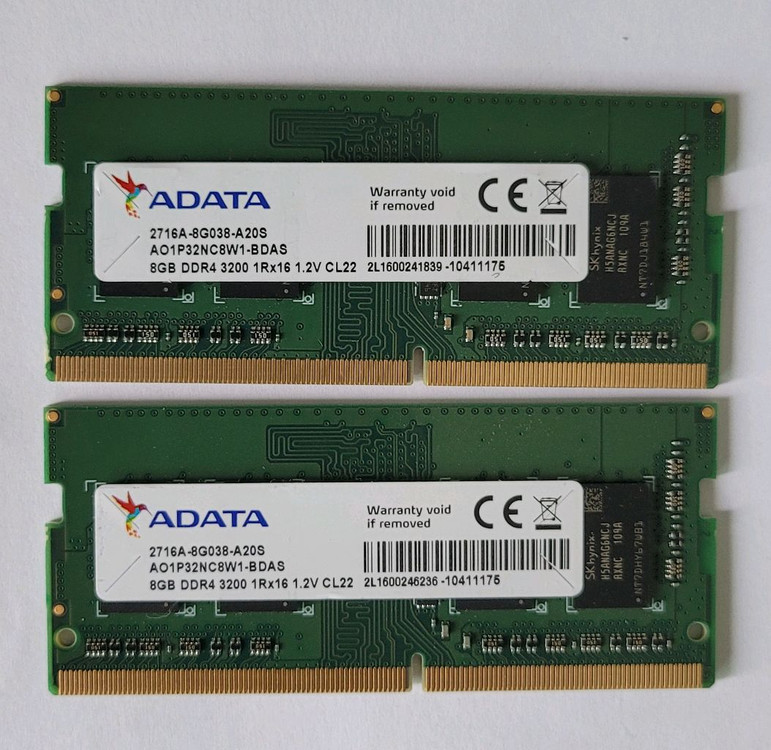 노트북용 ddr4 8g pc4-3200AA 이미지