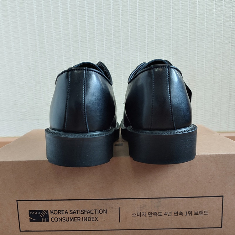 남성 가죽구두275 식스핏 경량화 편한신발 키높이 수제화 새상품 이미지