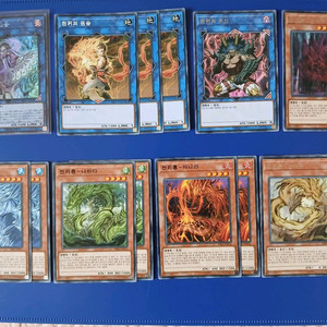 유희왕 천위룡 천위 덱 소스 16장 일괄 이미지