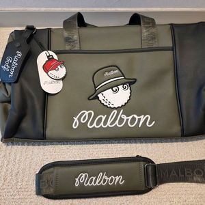 말본골프백 보스턴백 카키 이미지