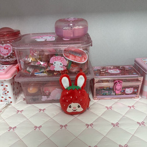 몬치치 딸기 동전지갑 인형 키링 희귀 이미지