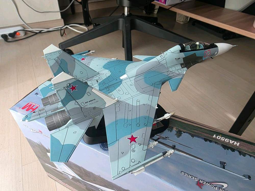 하비마스터 SU-30SM Flanker C HA9501 1:72 다이캐스트 이미지