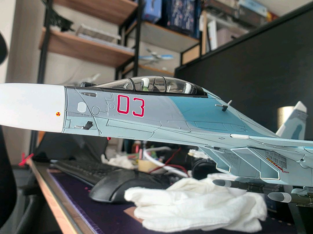 하비마스터 SU-30SM Flanker C HA9501 1:72 다이캐스트 이미지