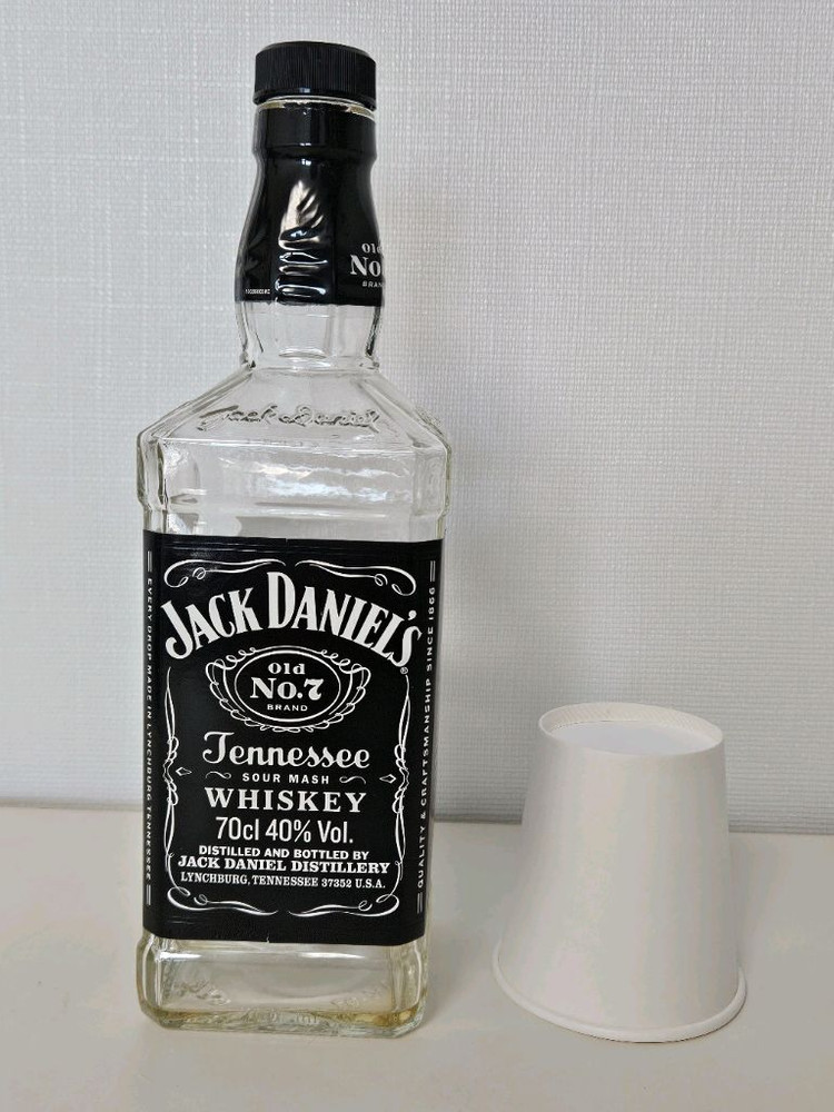 잭다니엘스 No.7 테네시 whisky 양주 공병 빈병 술병 이미지
