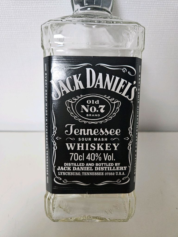 잭다니엘스 No.7 테네시 whisky 양주 공병 빈병 술병 이미지