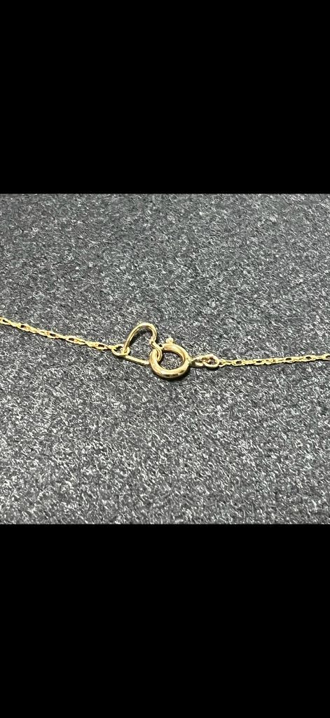 (2회착용) ladicha 라디챠 14k 체인팔찌 금팔찌 이미지