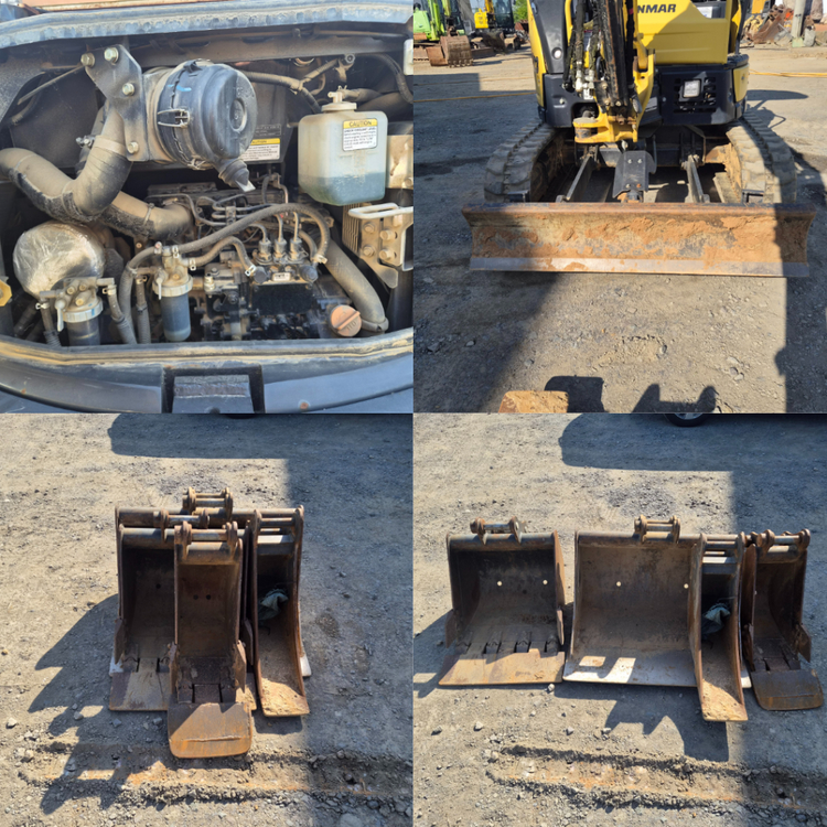 얀마 VIO23 중고미니굴삭기 초보용 입문용 소형포크레인 매매 판매 이미지