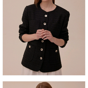 유어네임히얼 트위드자켓 새상품 이미지