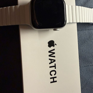 애플워치 SE2 44mm 실버 풀박스 이미지