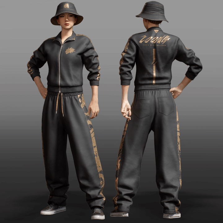 배틀그라운드 배그 옷 장갑 세트 스킨 코드 판매 이미지