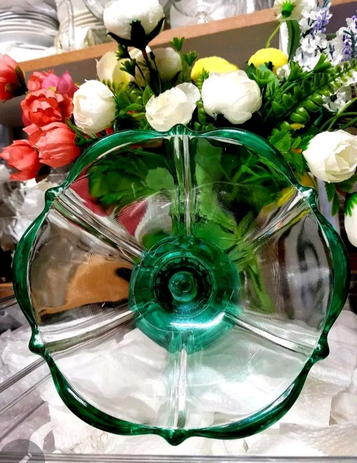 유리디저트볼16cm고블렛유리잔2p일괄 이미지