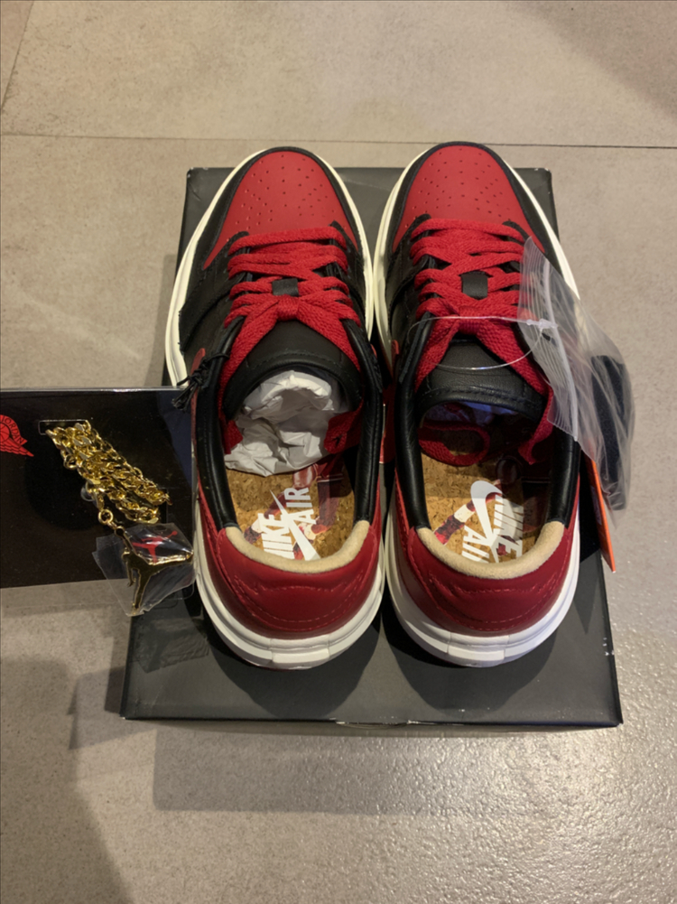 새상품 240 풀세트 나이키 조던1 엘리베이트 로우se 브레드 이미지