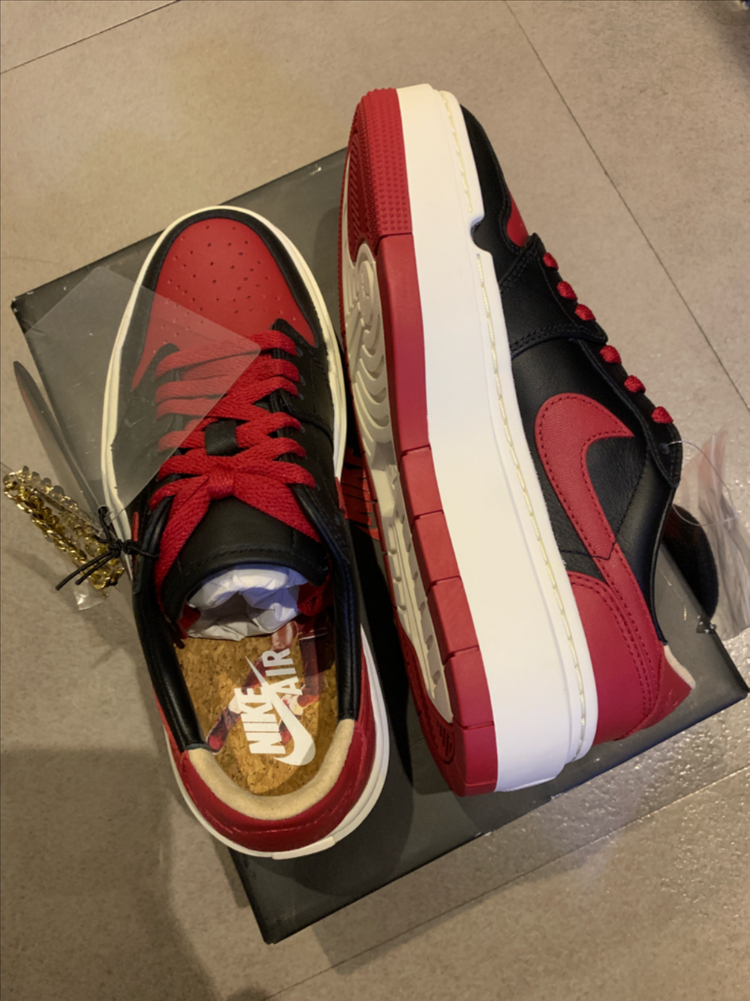 새상품 240 풀세트 나이키 조던1 엘리베이트 로우se 브레드 이미지