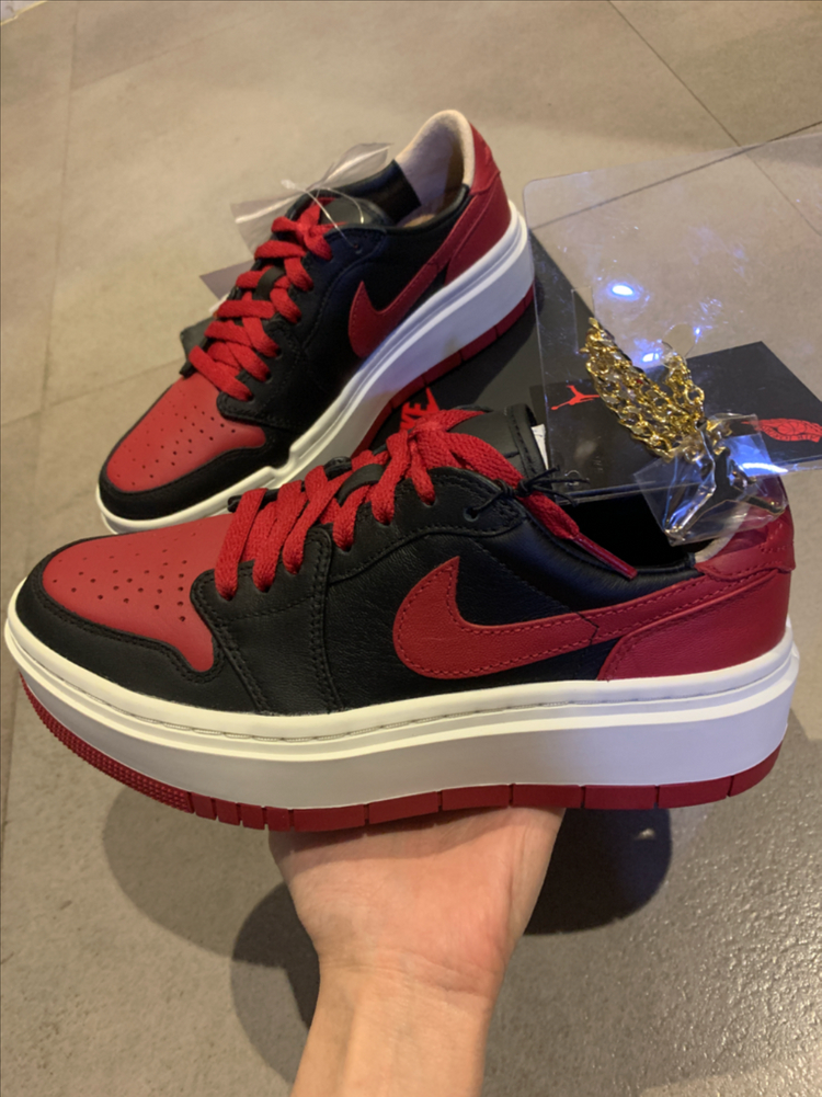 새상품 240 풀세트 나이키 조던1 엘리베이트 로우se 브레드 이미지