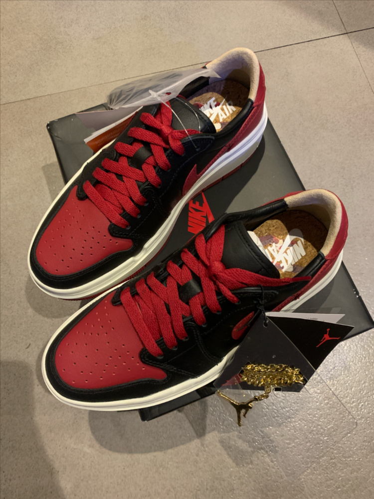 새상품 240 풀세트 나이키 조던1 엘리베이트 로우se 브레드 이미지
