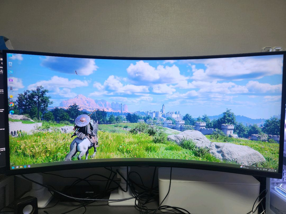 삼성 LS40FG750 와이드 모니터 이미지