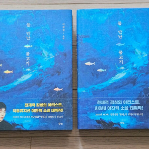 악뮤 이찬혁 물만난 물고기 소설책 이미지