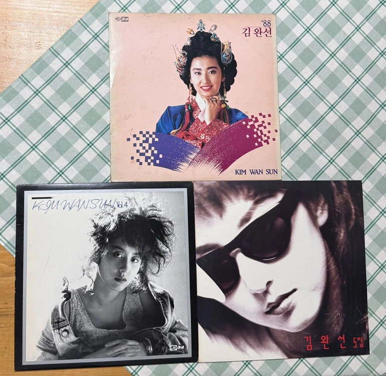 김완선 엘피(LP) 모음 이미지