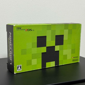 new 닌텐도 2DS LL 마인크래프트 크리퍼 에디션 일본판 (미사용 새제품) 이미지
