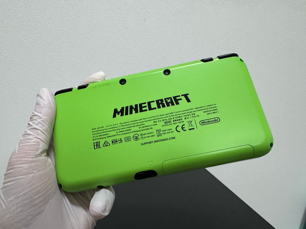 new 닌텐도 2DS LL 마인크래프트 크리퍼 에디션 일본판 (미사용 새제품) 이미지