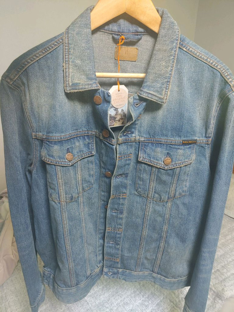 누디진 제리 다크 원 데님 자켓 M사이즈 이미지