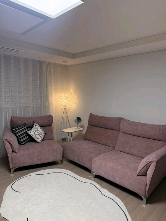 4-5인용 패브릭 소파 이미지