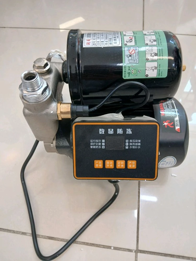 자동 가압 부스터 펌프 1500W/60M 동결방지 새상품 이미지