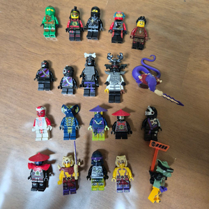 레고 닌자고 피규어20개 일괄 이미지