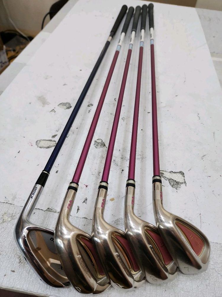 25만 필라 아이언 드라이버 등 여성용 중고골프채 풀세트 이미지