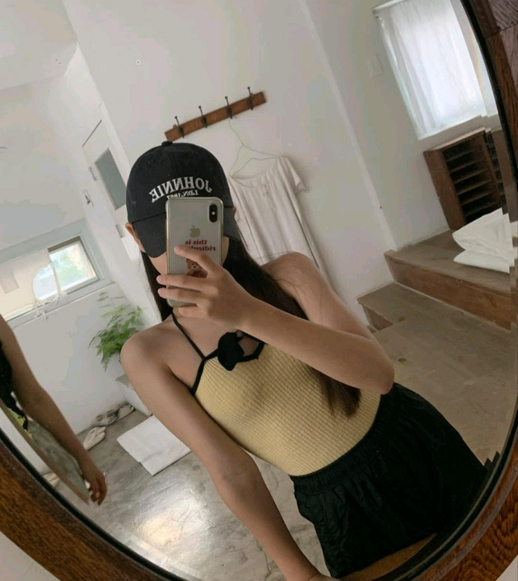 (새상품) 리봉 끈나시, 특가세일 이미지