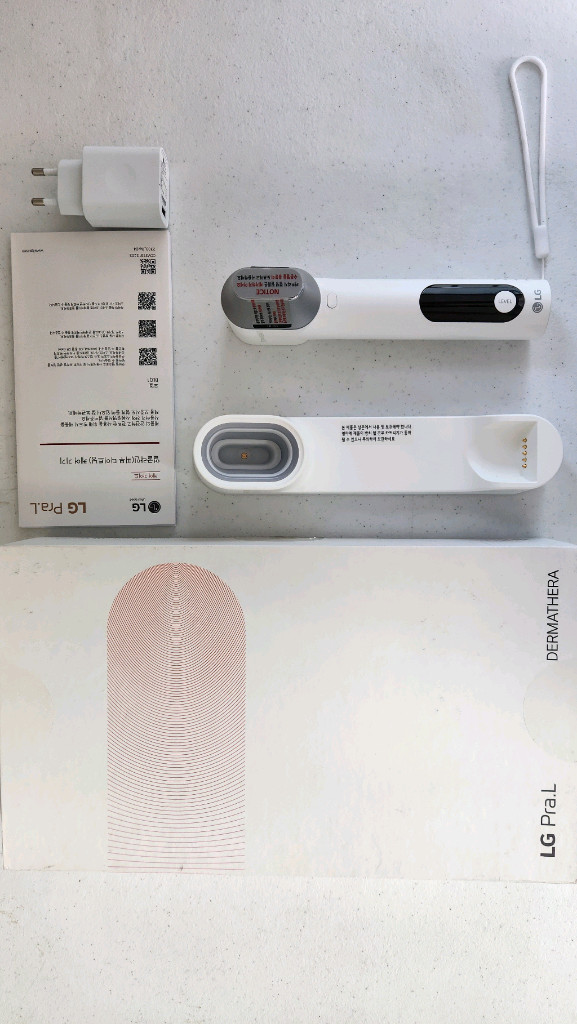 [미사용] LG 프라엘 더마쎄라 초음파 피부케어 BLQ1 싸게 정리합니다 이미지