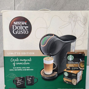 [미사용] 돌체구스토 지니오S 쉐어블랙 스타벅스에디션 싸게 정리합니다 이미지