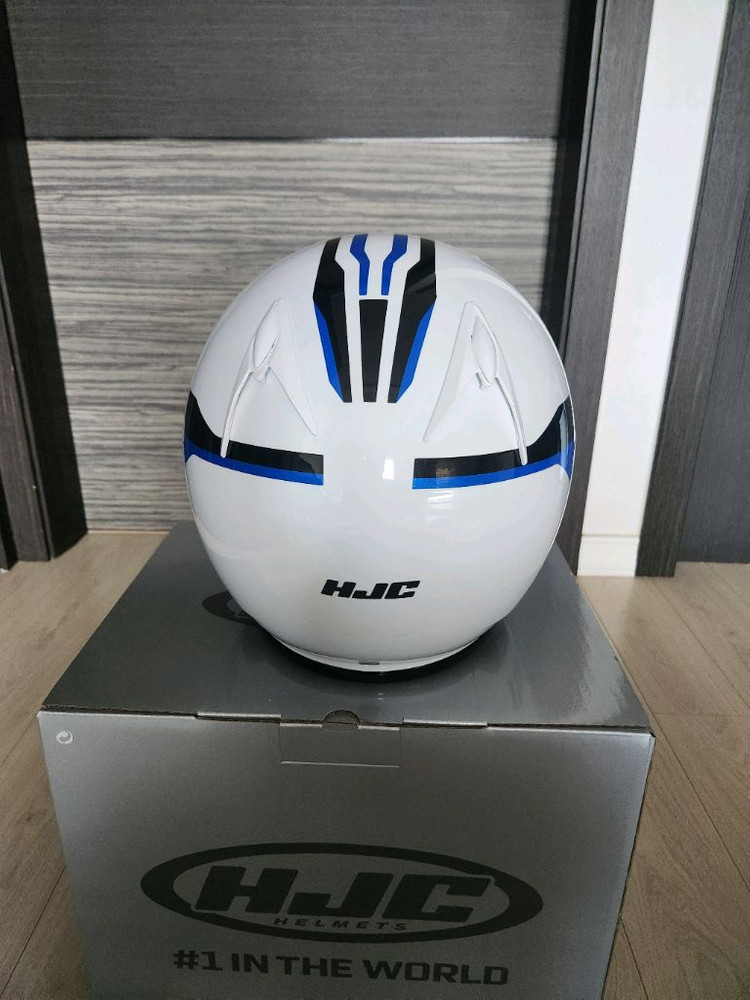 HJC홍진 CH-5 화이트 오픈페이스 헬멧 사이즈L 이미지
