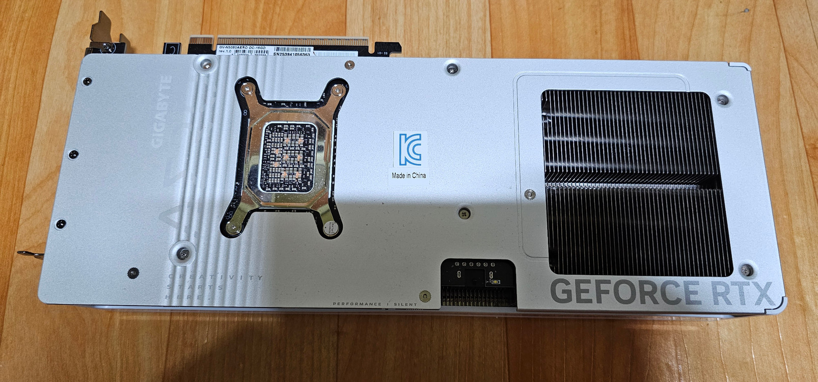 기가바이트 RTX5080 AERO 그래픽카드 판매합니다 이미지