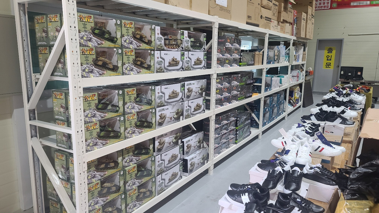 200x200x60 대형사이즈 무볼트선반 중량랙 새제품 철제선반 앵글 이미지