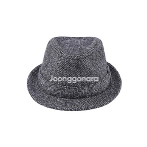 뉴에라 모자 X 해리스 트위드 정품 EK S81 페도라 신품 이미지